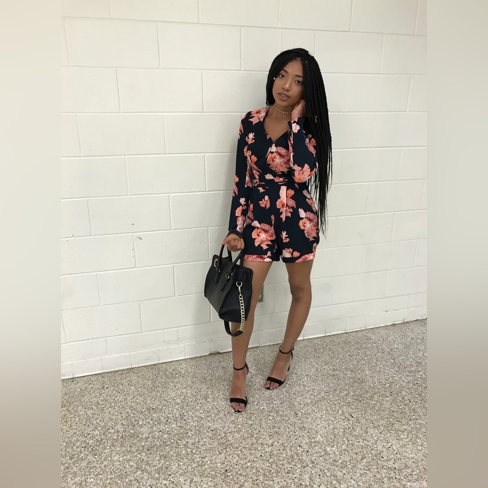 Floral Romper